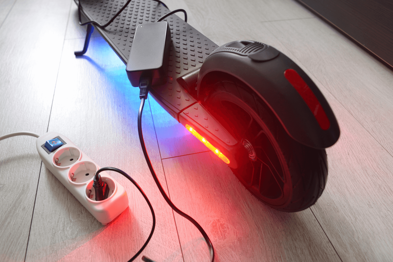 battery-charging-process-electric-scooter