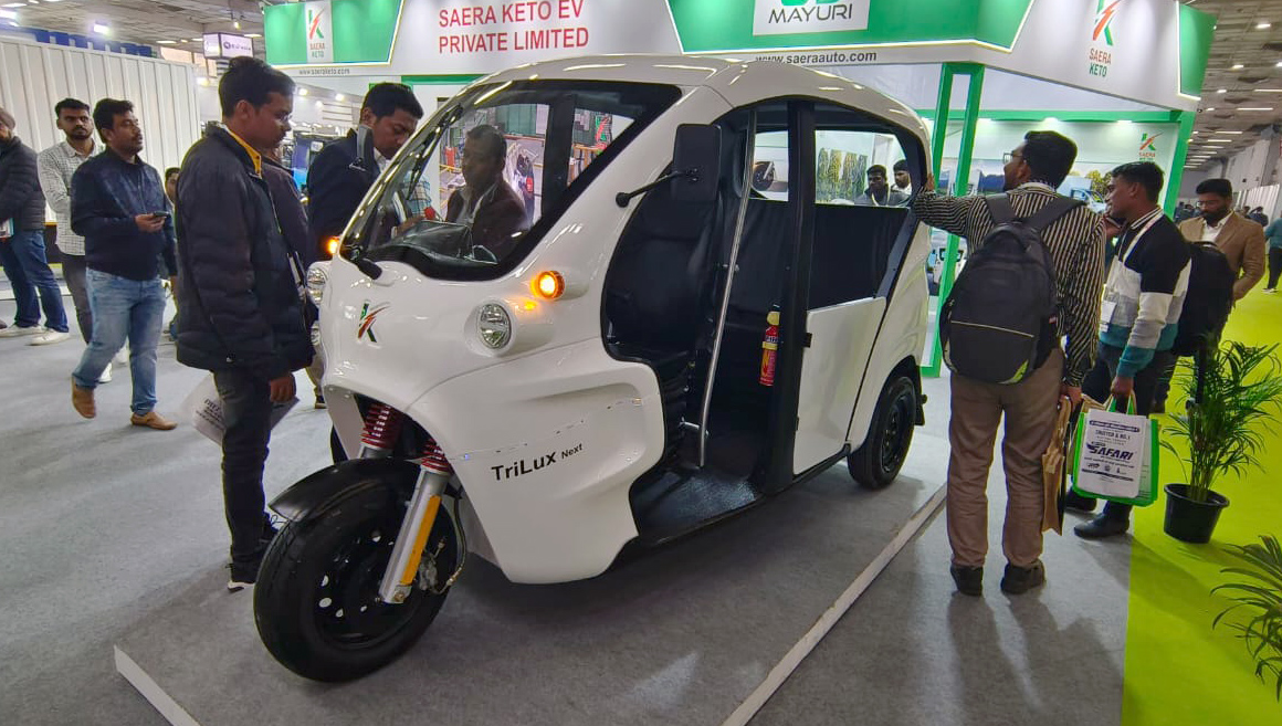 Passenger E-auto from SAERA KETO EV