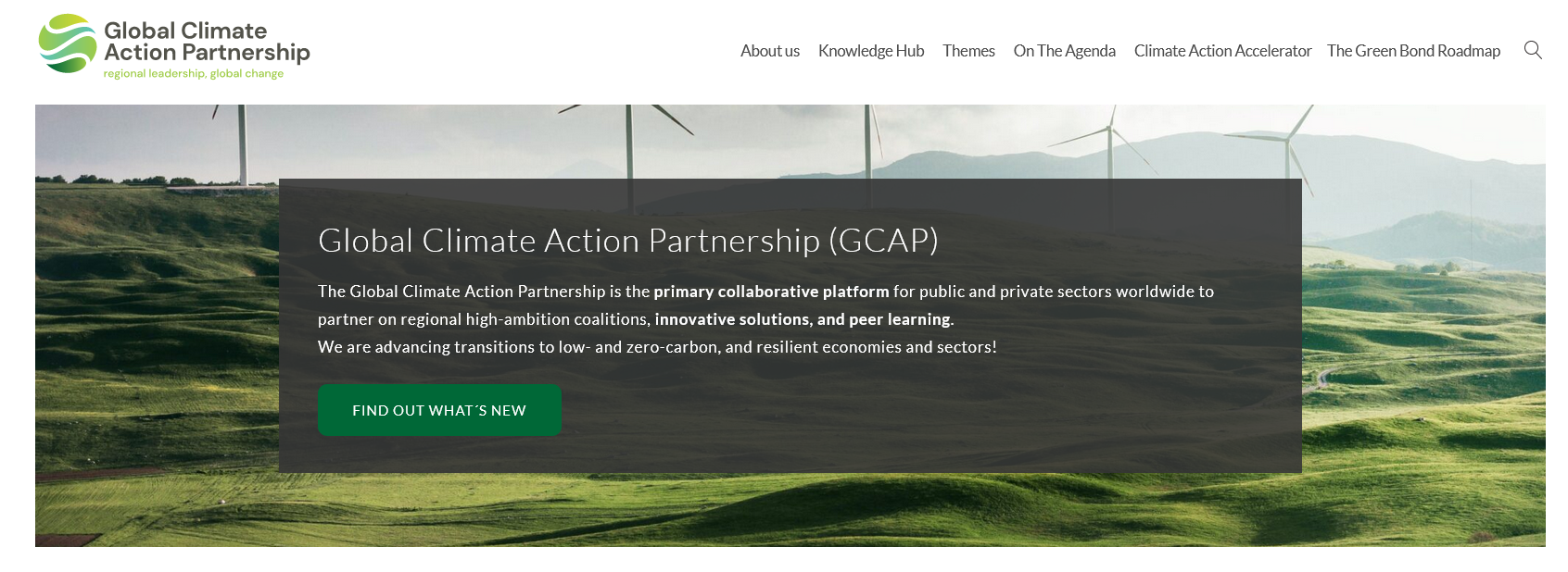 Global Climate Action Partnership